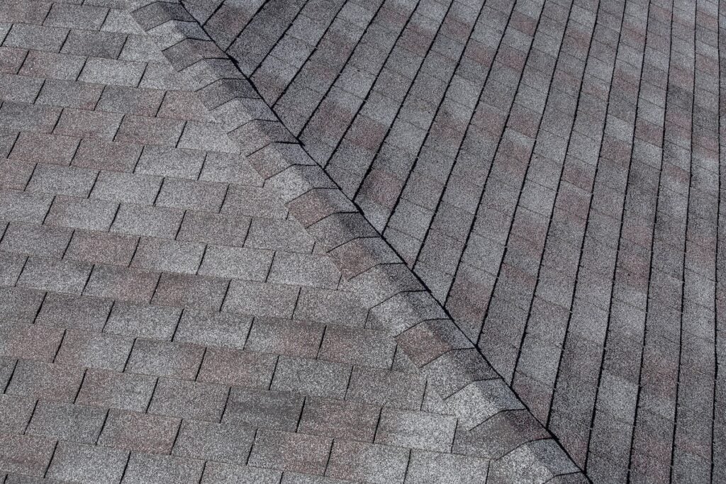 Roofing Shingles black and gray color