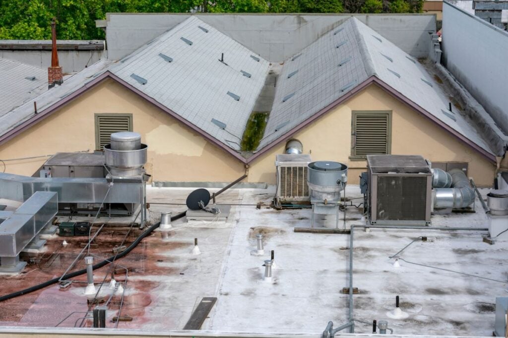 roofing maintenance programs wet roof after storm